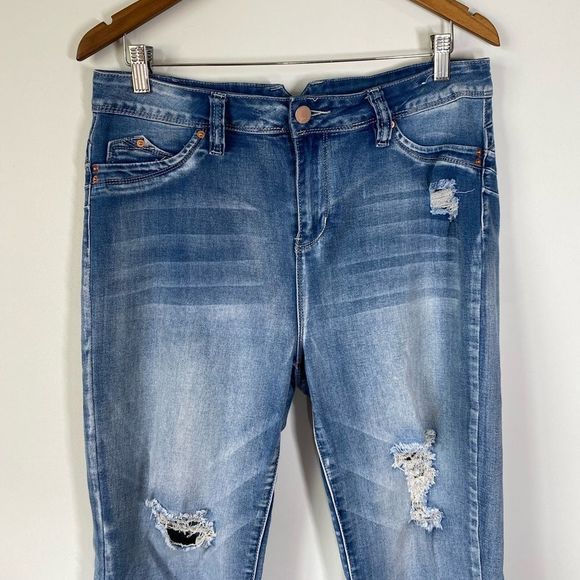 YMI Cropped Jeans Sz 31 - Picture 3 of 14